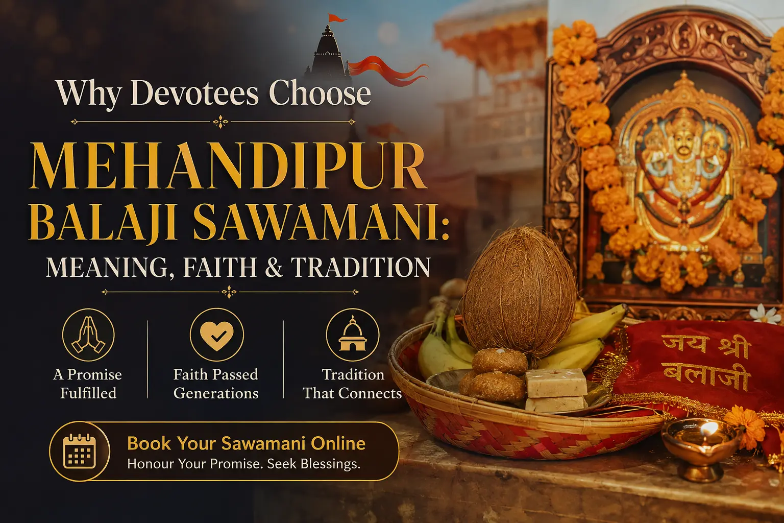 Why Devotees Choose Mehandipur Balaji Sawamani: Meaning, Faith & Tradition